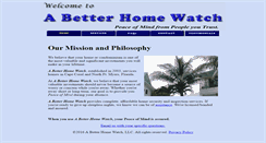 Desktop Screenshot of abetterhomewatch.com